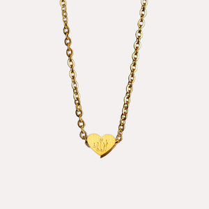 ALLAH الله - HEART NECKLACE‎