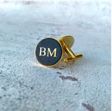 PERSONALIZED STONE CUFFLINKS